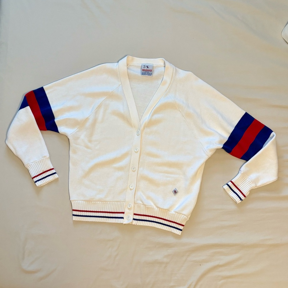Vintage Cheerleader Letterman Sweater
